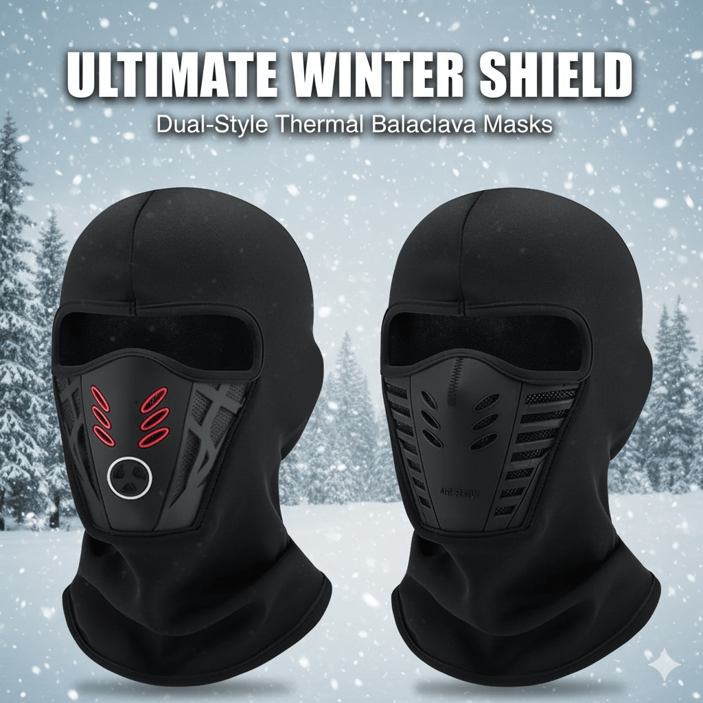 🔥Winter Rider Warm Anti-Haze Balaclava Full Face Mask | Motorcycle & Ski Thermal Hood